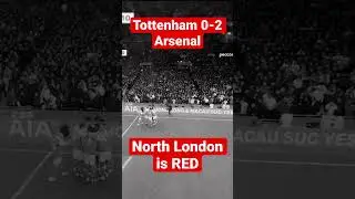 Arsenal win the NLD home & away | Tottenham 0-2 Arsenal #arsenal #football