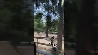 Riding dirt jumps in Greece!! 🇬🇷 #bmx