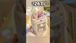 Cute desk organiser from meesho under budget#aesthethic #youtube