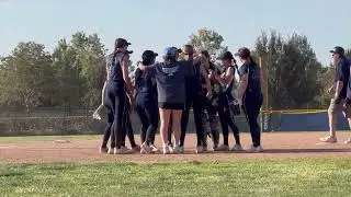 CALVARY CHAPEL LADY EAGLES 5-4 WIN OVER SANTA ROSA ACADEMY IN 1ST ROUND OF CIF, 5/2/2024