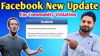 Mark zuckerberg new update for facebook | Facebook Violation | Facebook Community Note |