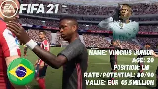 FIFA 21 | VINICIUS JUNIOR | NEXT GEN TALENT