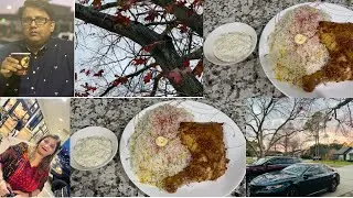 Khoobsurat weather ko enjoy kia aur bacchon kay liyay bake chicken banaya❤️