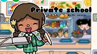 Private school vlog| with voice