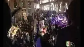 Scudetto 17 Inter: festa sul pullman 2