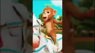 monkey and horse # monkey # horse #short