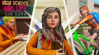 High School Girl Life Sim Game | Gameplay Walkthrough