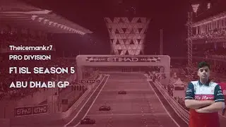 F1 INDO SIM RACING LEAGUE @ABU DHABI GP PRO DIVISION