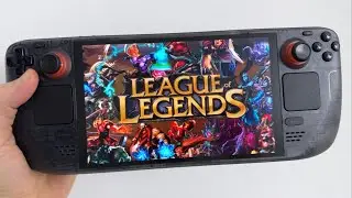 League of Legends on Steam Deck OLED: 90 FPS Gameplay