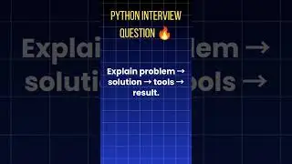 Python Interview Question 🔥 What Projects Have You Worked On? | SSLABS