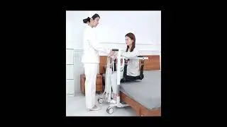 Electric patient transfer lift chair