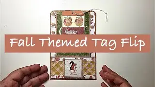 Autumn Themed Tag Flipbook | Penpal with me
