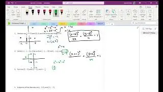 AM 12-4 Notes Writing Equations for Ellipses