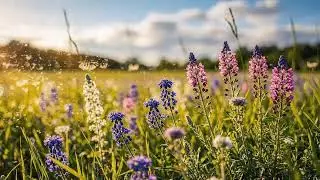 Theta Waves 6Hz 🌸 Naturaleza Colorida Cinem&aacute;tica | Relajaci&oacute;n y Paz 24/7