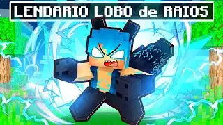 A LENDA do LENDÁRIO LOBO de RAIOS no Minecraft