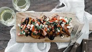 Strawberry Balsamic Marinated Chicken