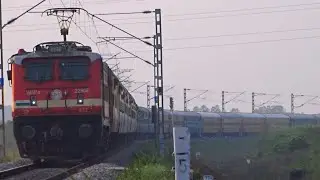 Sabari Festival special Express II AJJ WAP-4 || Speed skipping at NLPD outer