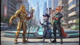 The Unexpected Encounter Monkey King Meets Zootopia PD 720p