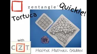 Zentangle® Quickie: Tortuca