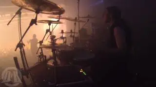 ABORTED@Necrotic Manifesto-Live in Cracow-Poland 2014 (Drum Cam)