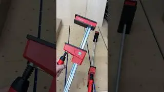 Adding a couple new clamps to the Bessey clamp wall ￼