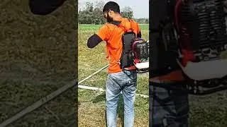 New brush cutter working on feild..#assam#agro