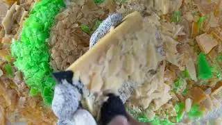 Oddly Satisfying Soap Carving | Crunchy Soap Cutting | No Talking ASMR #soap