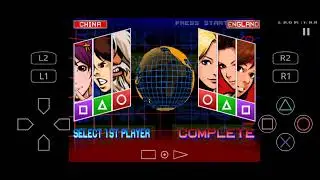 Kof 94 Rebout no celular gameplay de demonstração 