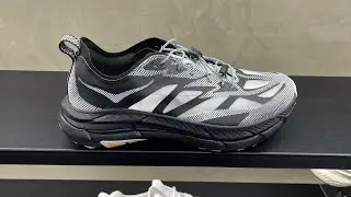 HOKA Mafate Speed 4 Lite &ldquo;Stealth Tech Pack&rdquo; (Black/ White) - Style Code: 1168971-BWHT