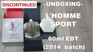 Unboxing L'Homme Sport Yves Saint Laurent (2014 batch)