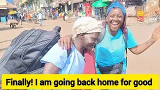Finally! I am going back home to my children for good after many years without seeing them.