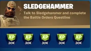 How To Complete SLEDGEHAMMER PUNCHCARD