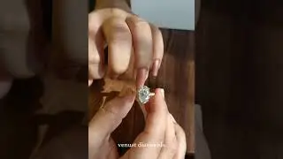 Oval Cut Pave Engagement Ring, Proposal Ring For Women, Anniversary Gift