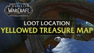 World of Warcraft: Yellowed Treasure Map Loot Location