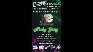 Nicky Gray @ Lennon's Club (Hospitalet de Llobregat) Techno Addicts Fest 23-12-2002