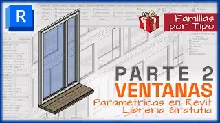 🔨 Curso de Familias en Revit - Ventanas Parte 2