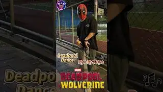 Deadpool and Wolverine Dance- Bye Bye Bye #deadpoolandwolverine #deadpool #byebyebye #deadpooldance