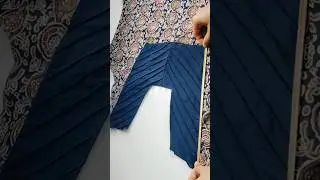 pintuck kurti design#neckdesign #kurtidesign