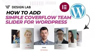 3d Coverflow Team Slider for WordPress | Elementor Addon