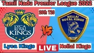 TNPL Live | NRK vs LKK Live Score | LKK vs NRK Live Score 26th Match