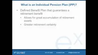 Introduction to Individual Pension Plans
