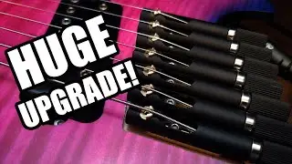 NK Guitar + TAN BRIDGES | Making a CHEAP AliExpress Chinese guitar AWESOME | Part 3