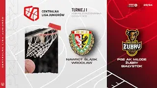 Nawrot Śląsk Wrocław - PGE AK Młode Żubry Białystok (CLJ)