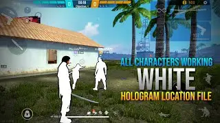 All Characters Working Hologram Location Config File 💯 Ff Max White Hologram Location Config File 💯
