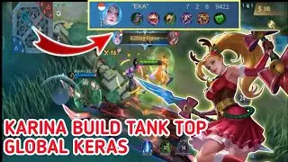 Nyobain Karina Build Tank || Mobile Legends