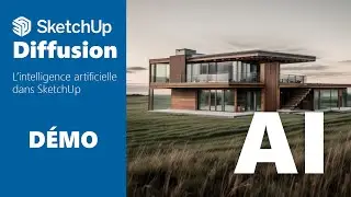 SketchUp Diffusion   - L'intelligence Artificielle dans SketchUp