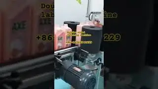 Square bottle double-sided labeling machine
