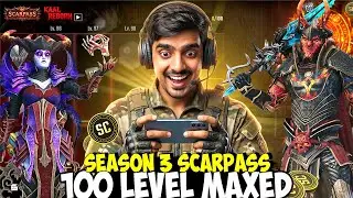 Scarfall 2.0 Season 3 Scarpass Full Maxed Out 🔥 Kaal Reborn ScarPass Full 100 Level Max