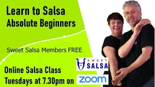 Beginner Online Classes come for Free with Sweet Salsa Membership