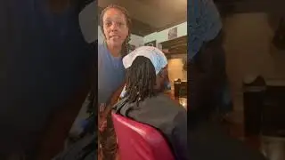 The best way. How to tie locs up and make your retwist last longer. 